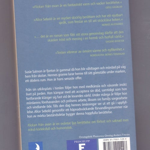 Flickan från ovan - Alice Sebold
