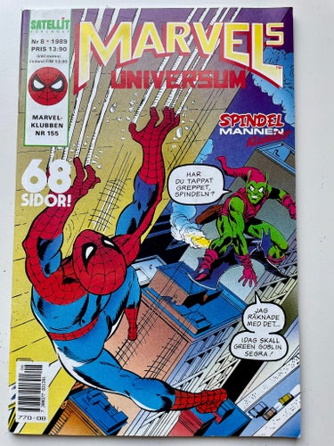 Marvels universum Nr 8 1989