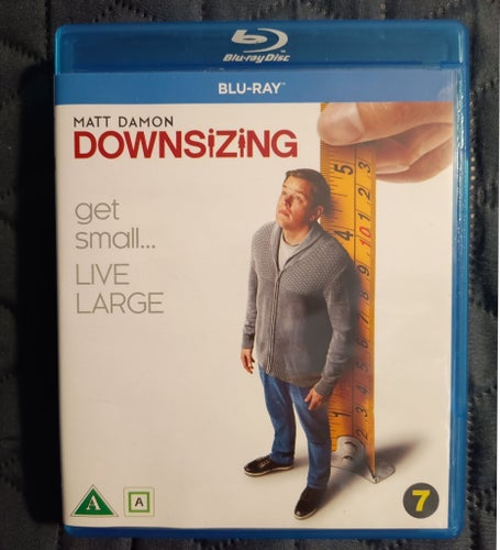 BLU RAY DOWNSIZING 2017 REPFRI MATT DAMON