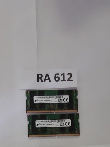 Ram DDR4 32GB ( 2x 16GB ) , märke : Sk hynix, , 2666MHz ,för laptop