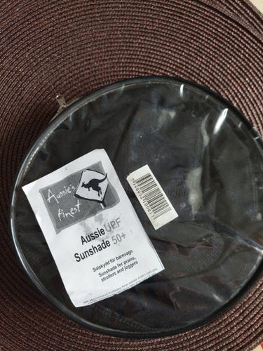 Solskärm.Aussie Sunshade UPF 50 + .Solskydd/ för Ligg & Sittvagn