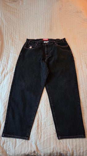 Jeans Baggy Butter svarta storlek 38/32