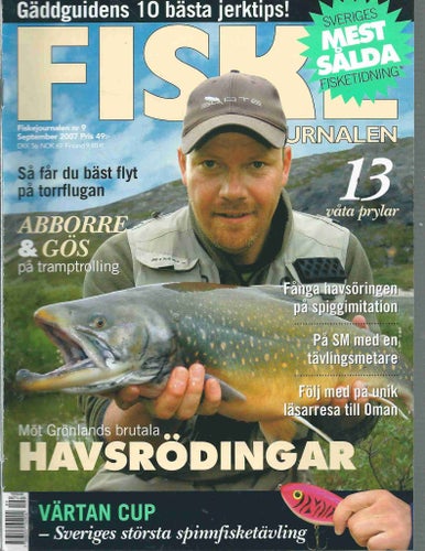 FISKE JOURNALEN - NR 9 2007 - HAVSRÖDINGAR...