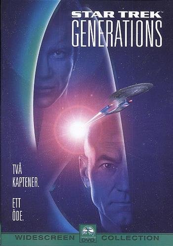Star Trek: Generations (1994) David Carson med Patrick Stewart, William Shatner