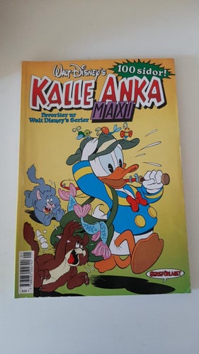 KALLE ANKA MAXI NR 7 1990 DISNEY