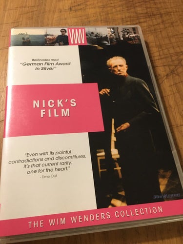 Nick's Film - Wim Wenders; Nicholas Ray - DVD