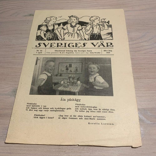 Sveriges vår 1956 nr 12