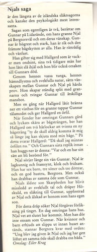 Njals saga / Ingegerd Fries (översättning och förord)