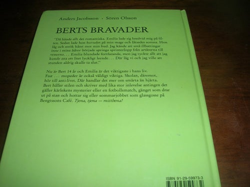 Berts bravader av Anders Jacobsson och Sören Olsson
