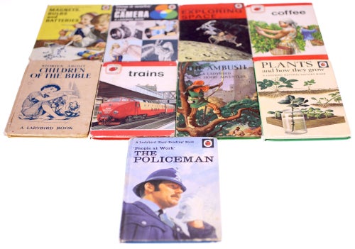 Ladybird Books vintage collection-9 books included-English-Weight 818g