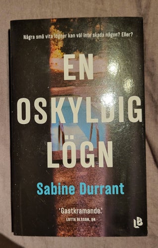 En oskyldig lögn av Sabine Durrant, 2016