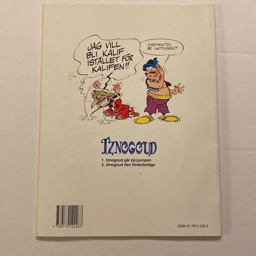 Iznogoud den förskräcklige av Goscinny och Tabary, 1990 (Asterix skaparen) Nr 2