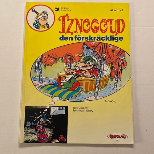 Iznogoud den förskräcklige av Goscinny och Tabary, 1990 (Asterix skaparen) Nr 2