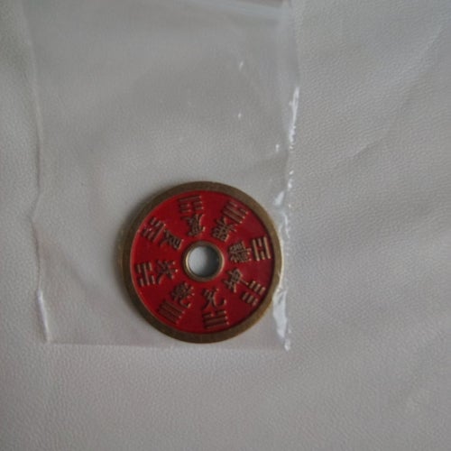 Kinesisk Lyckoamulett Ø 25mm.