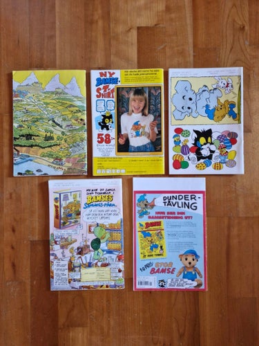 Bamse-paket – 1982-2023 (Blandade nummer) – Gott skick (FN-VF)