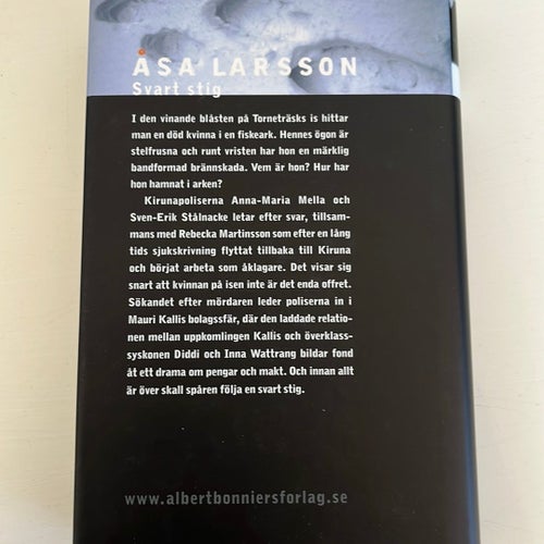 Svart stig - Åsa Larsson