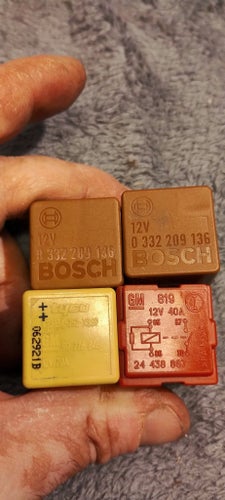 Reläer - Bosch och Tyco/GM SAAB eller andra bilar - 07