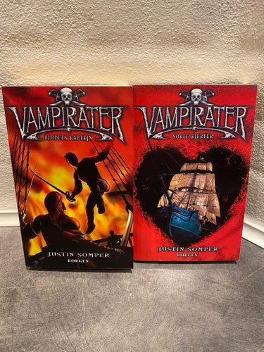 Vampirater: Blodets kaptajn & Sorte hjerter av Justin Somper