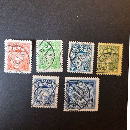 Lettland MI 171-176 kompl.