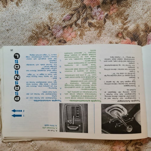 Toyota Corolla Instruktionsbok