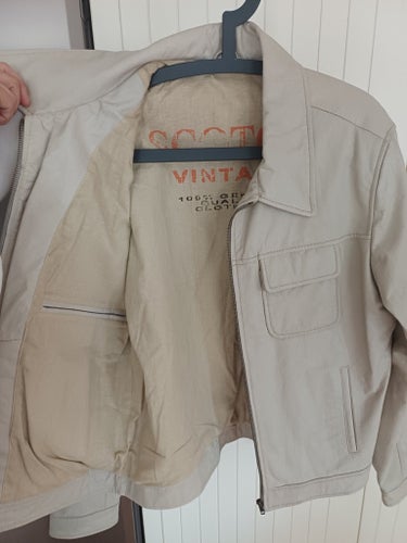 Scotch and soda beige skinnjacka