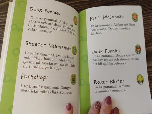 - Lättlästa - Doug & gänget "En teckning till Patti" av Jim Jinkins