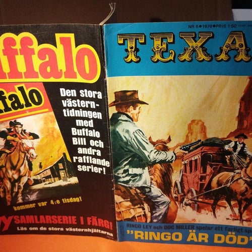 Texas 1970 nr 5 Ringo är död, Fine plus