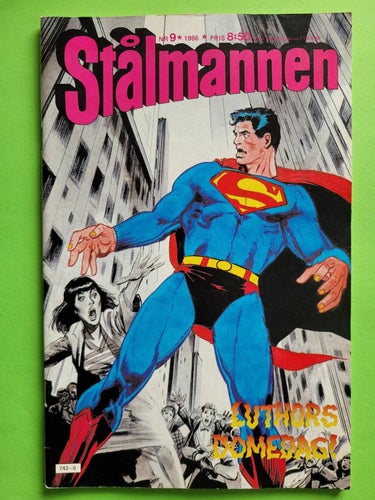 Stålmannen nr 9 från 1986