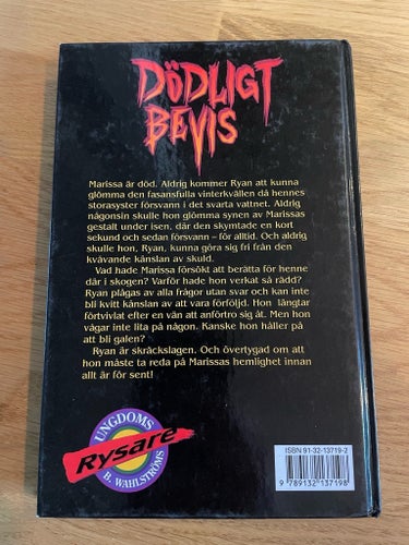 Dödligt bevis av Richie Tankersley Cusick
