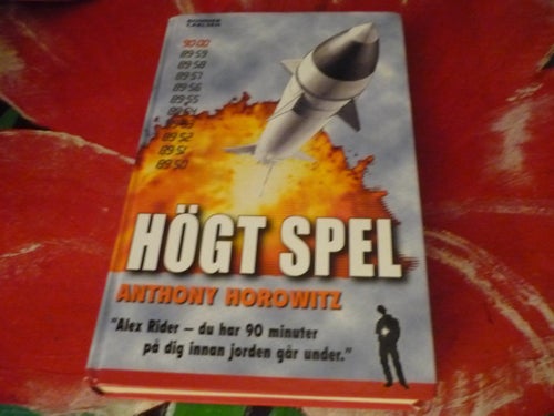 BOK, HÖGT SPEL, ANTHONY HOROWITZ
