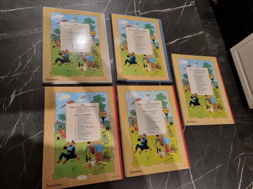 5 Tintin Album - Carlsen Comics