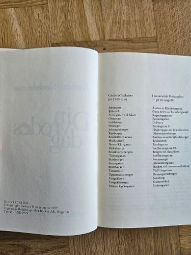 Din vredes dag av Barbara Winckelmann, 1977