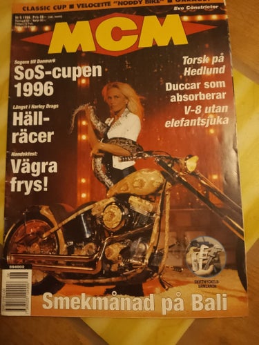 MCM Motorcykel Tidning Nr 6 1996