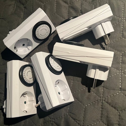 5-pack timer för vägguttag/jordade