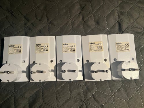 5-pack timer för vägguttag/jordade