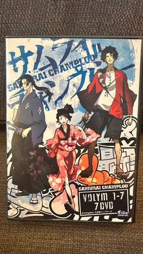 Samurai Champloo Volym 1-7 DVD