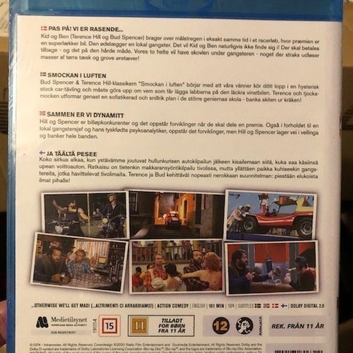 WATCH OUT, WE´RE MAD! (1974) Blu-ray Sv. text Bud Spencer *INPLASTAD*