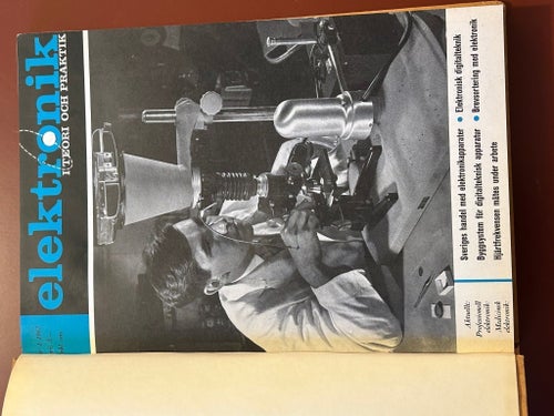 Elektronik i Teori och Praktik 1962 redaktör John Schröder