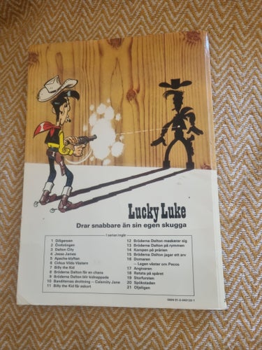 Spökstaden av Morris och Goscinny, 1975