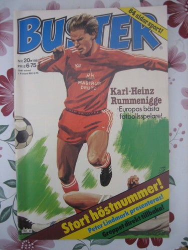 Buster Nr:20-1981 (Karl-Heinz Rummenigge & Östers IF)