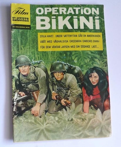 Operation Bikini , Filmklassiker nr 18 , 1963