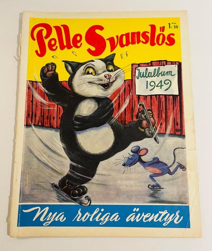 PELLE SVANSLÖS Julalbum - 1949 .