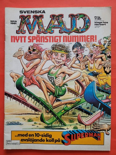 Mad nr 9 från 1981