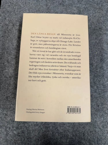 Vilhelm Moberg - Nybyggarna / Sista brevet till Sverige