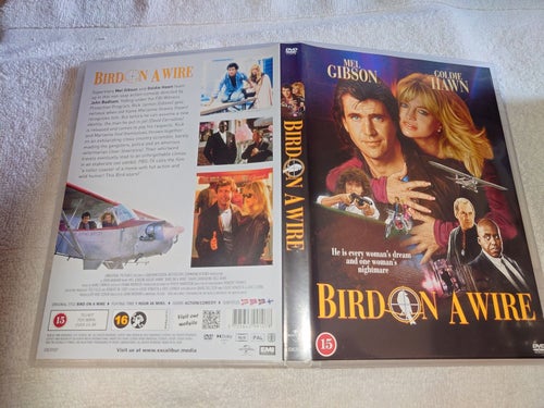 Lovligt byte (Bird on a Wire), av John Badham med Mel Gibson, Goldie Hawn