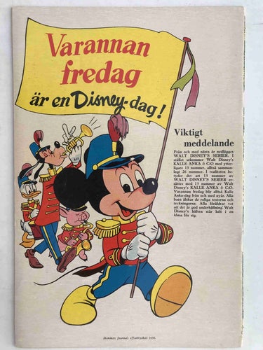 Walt Disney´s Serier - 1956:12 VF