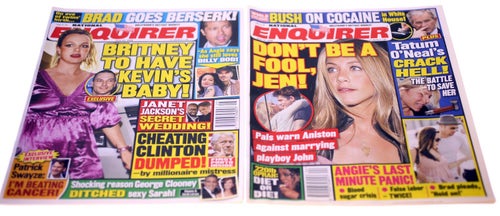 National Enquirer Magazines-June 16th 2008-June 23rd 2008-NEW-Weight 168g