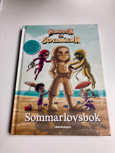 Handbok för Superhjältar: Sommarlovsbok av Agnes och Elias Våhlund, 2020