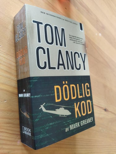 Dödlig kod - Tom Clancy, Mark Greaney. bok, pocket. Very Fine plus