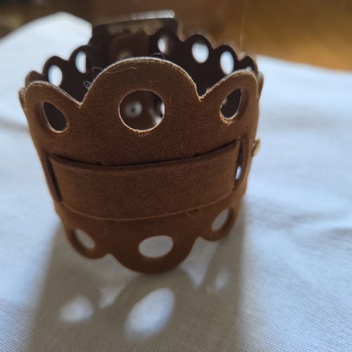 Brunt klockarmband Retro/Vintage